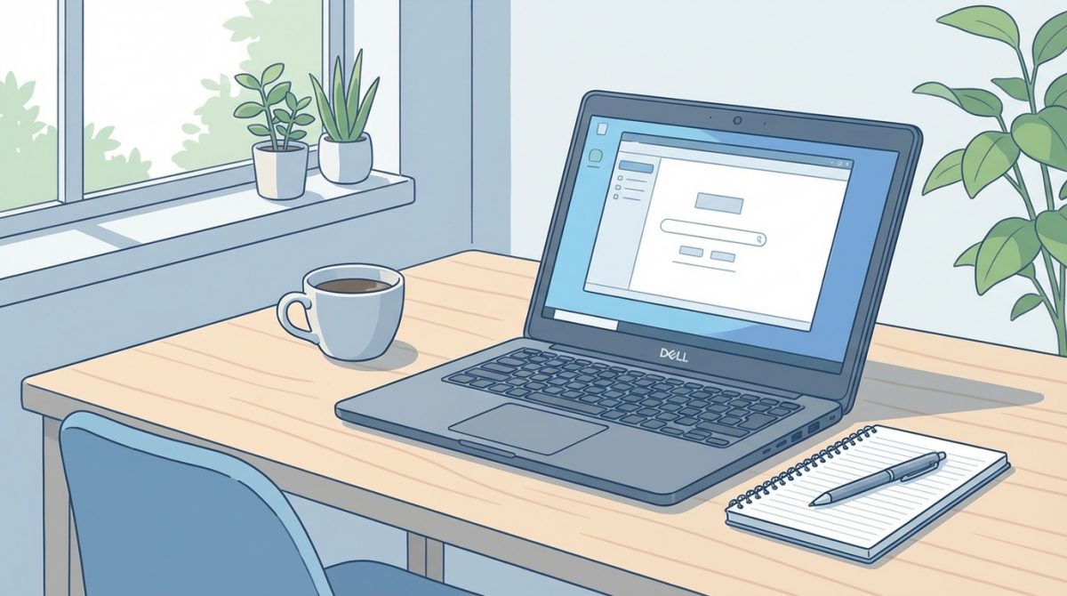 ノートPC・デスク周り